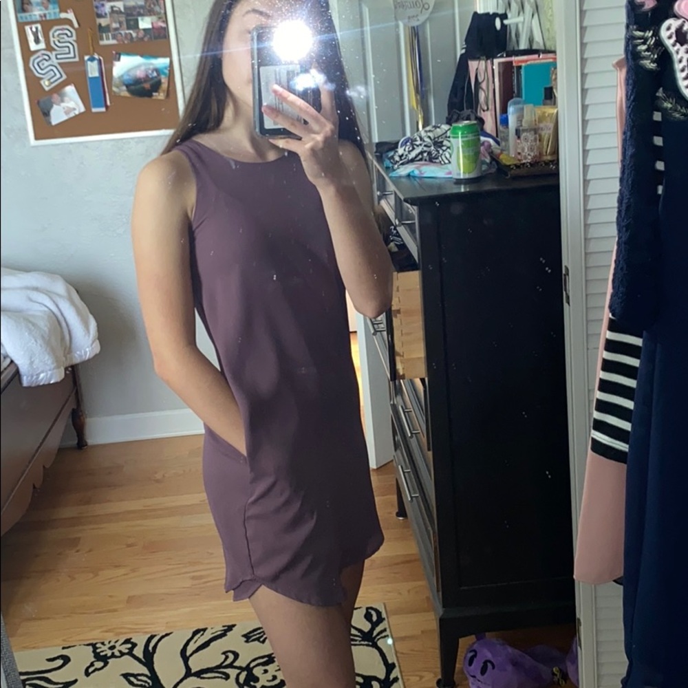 Pink Republic Silk Dress with pockets